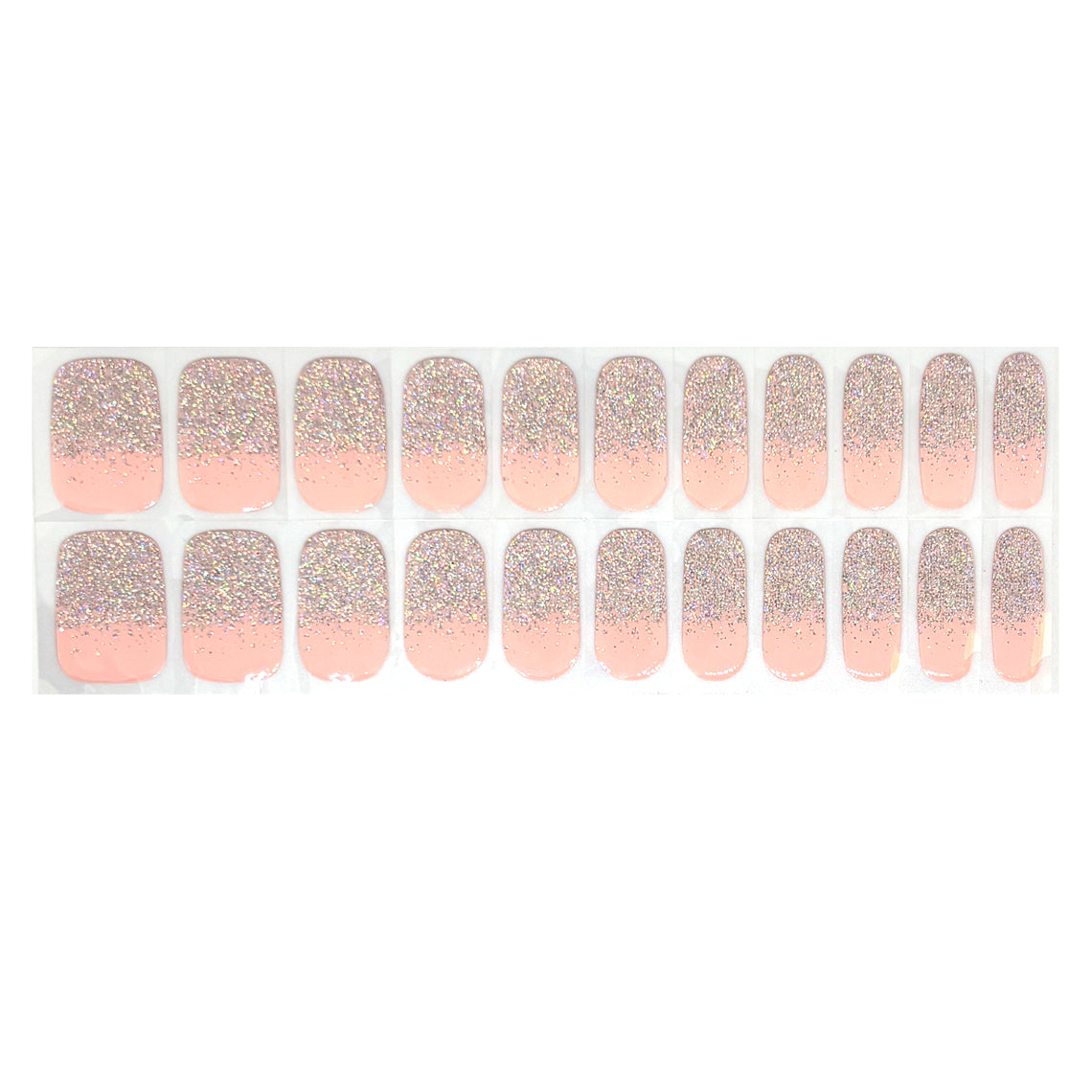 Pink Jewel No Light Gel Nail Wraps (NLG)