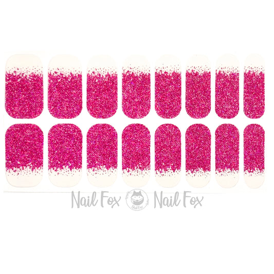 Pink Prism Nail Wraps (HOLO GLITTER)