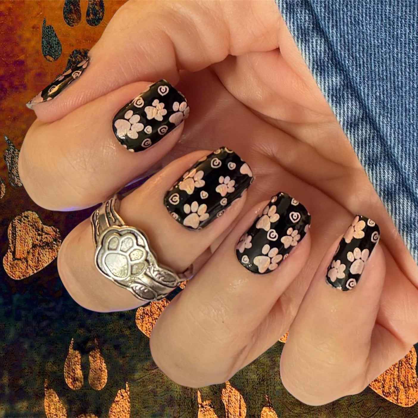 Precious Paws Exclusive Design Nail Wraps (HOLO)