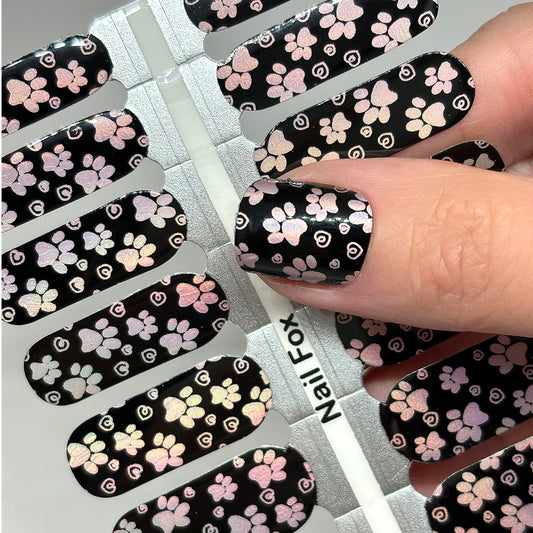 Precious Paws Exclusive Design Nail Wraps (HOLO)