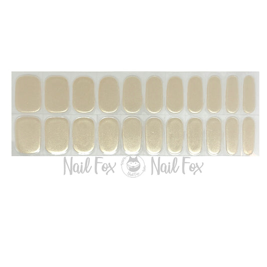 Precious Pearl No Light Gel Nail Wraps (NLG)