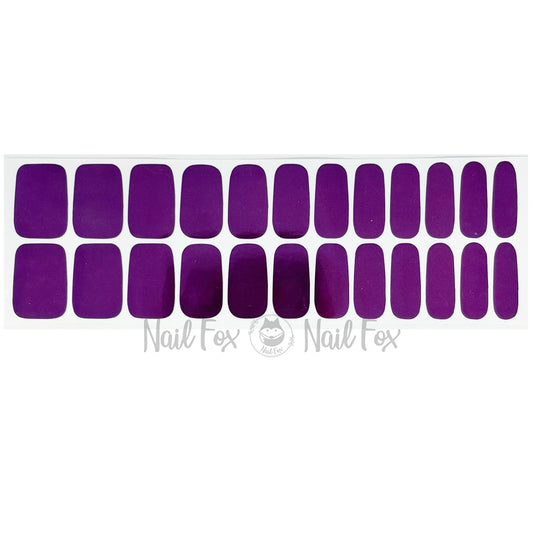 Purple Chrome Nail Wraps (CHROME)