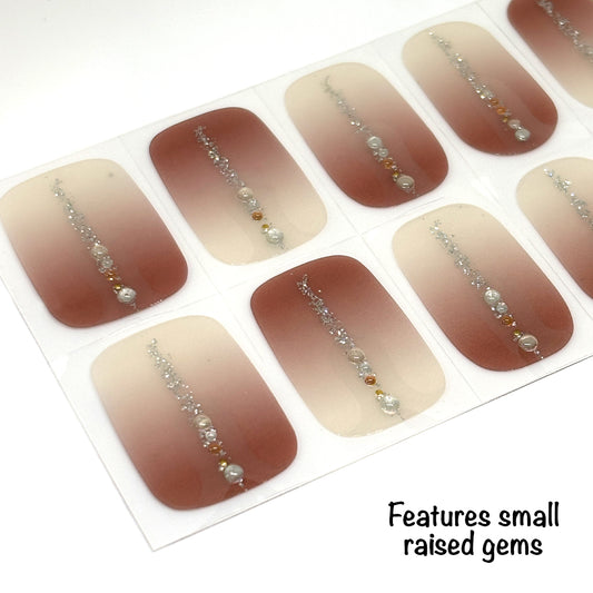 Rhinestone Cowgirl No Light Gel Nail Wraps (NLG)