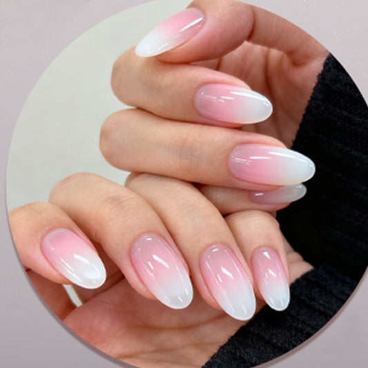 Rosé Ombre No Light Gel Nail Wraps (NLG)