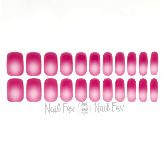 Rosy Radiance No Light Gel Nail Wraps (NLG)