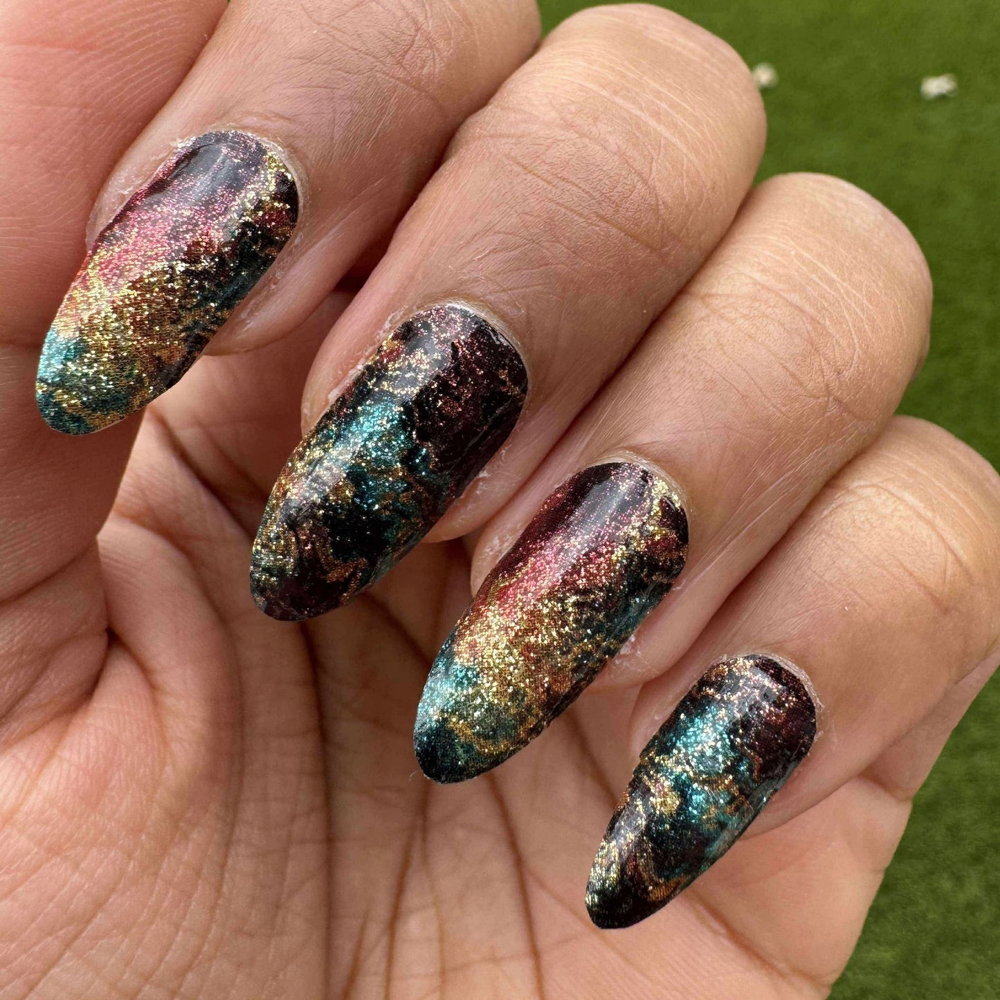 Rustic Glitter Exclusive Nail Wraps (GLITTER)