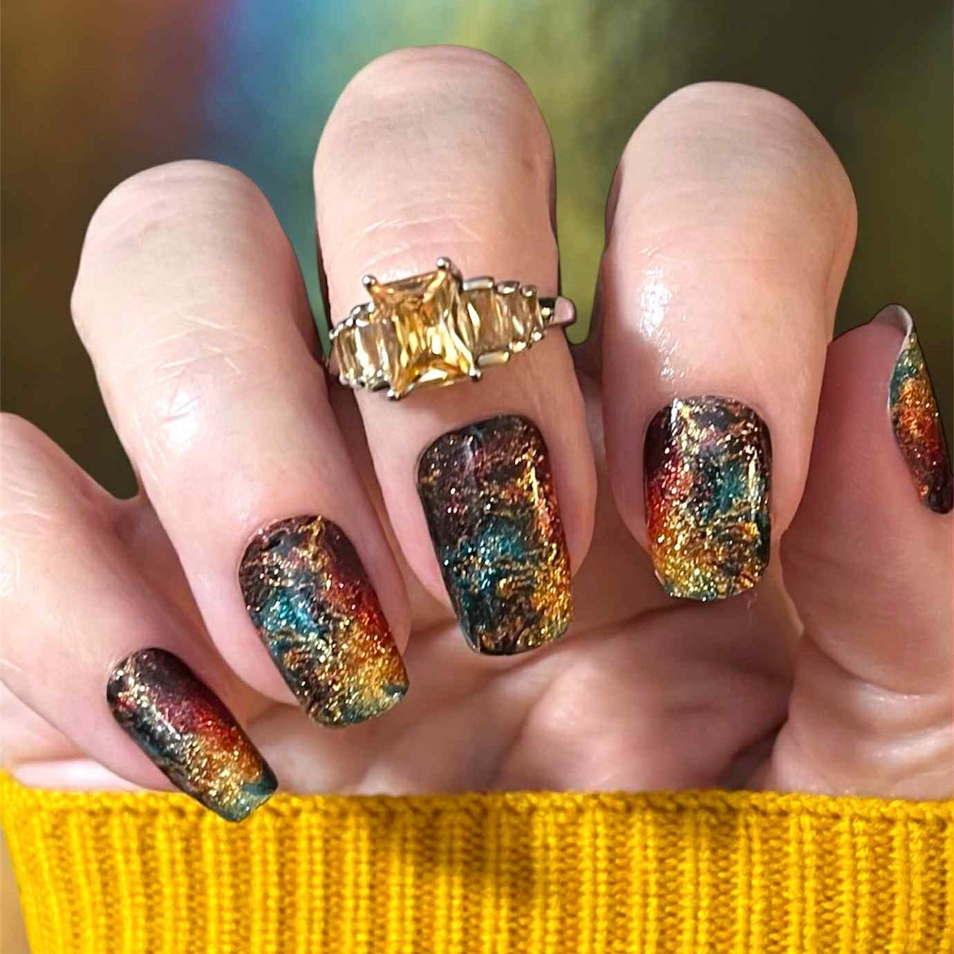 Rustic Glitter Exclusive Nail Wraps (GLITTER)