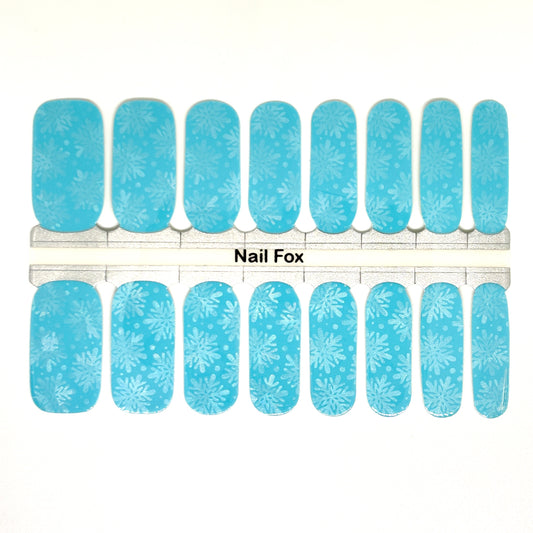 Serenity Snowfall Exclusive Design Nail Wraps (SUBTLE HOLO)