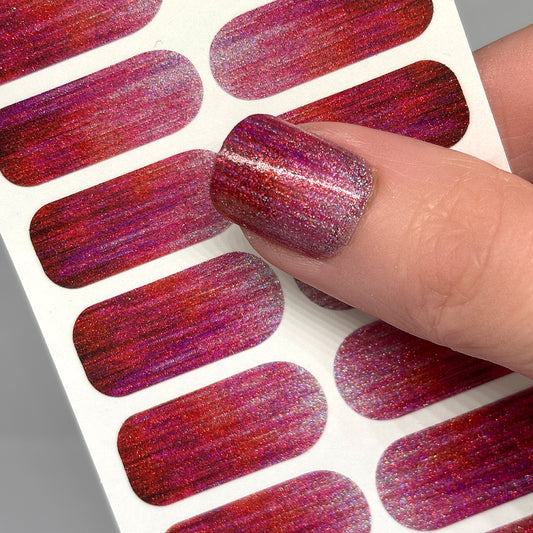 Showtime Exclusive Design Nail Wraps (GLITTER)