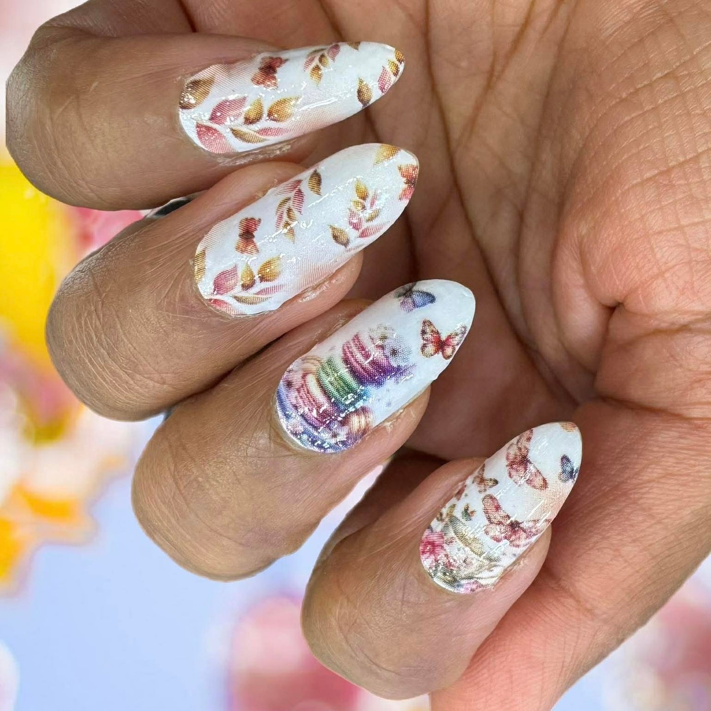 Tea Time Exclusive Design Nail Wraps