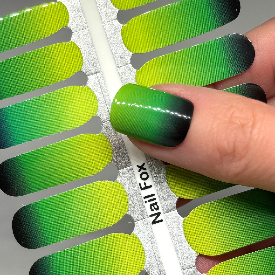 Wicked Green Exclusive Nail Wraps