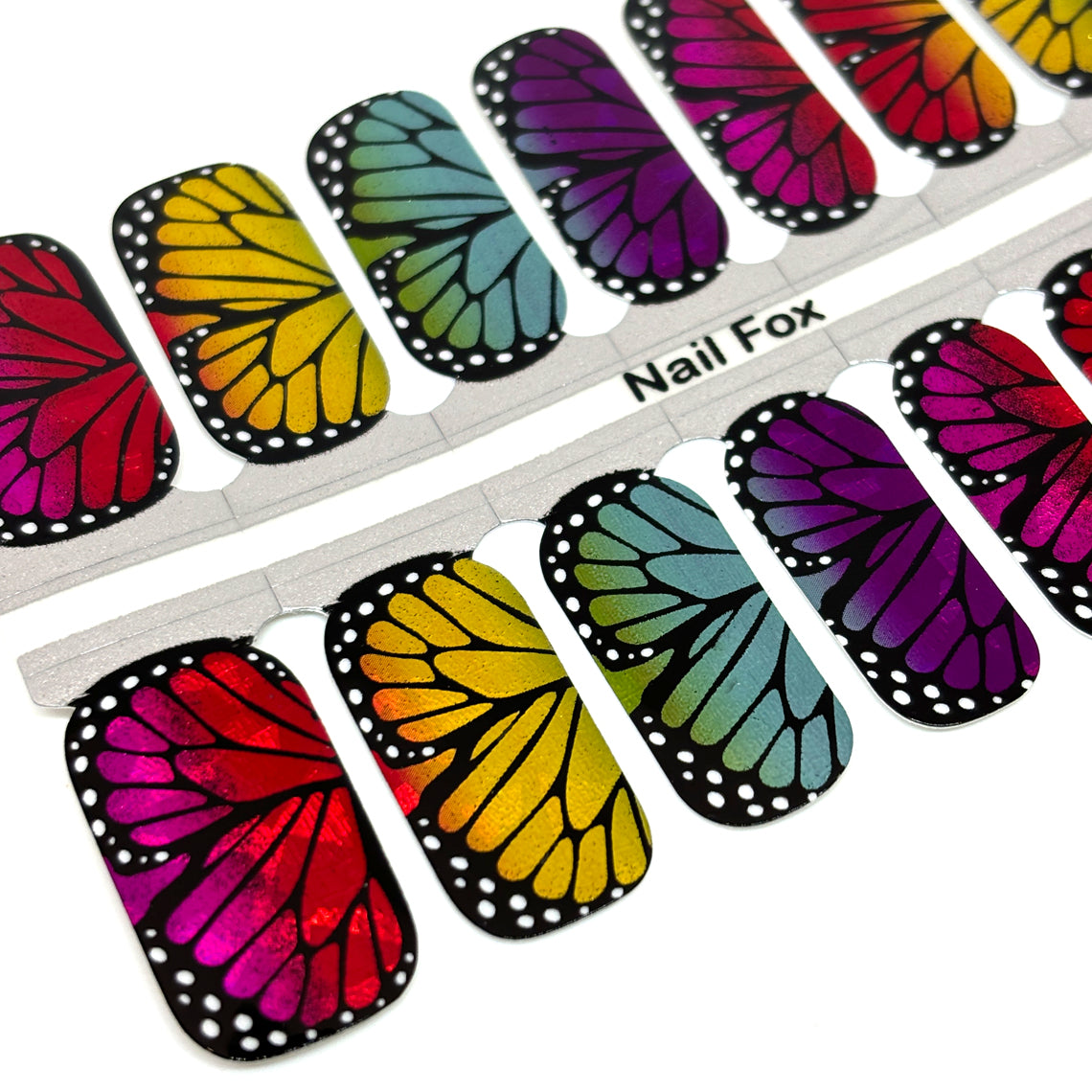 Winged Beauty Exclusive Design Nail Wraps (HOLO)