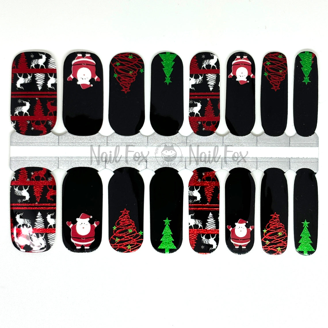 Yuletide Nail Wraps (Foil)