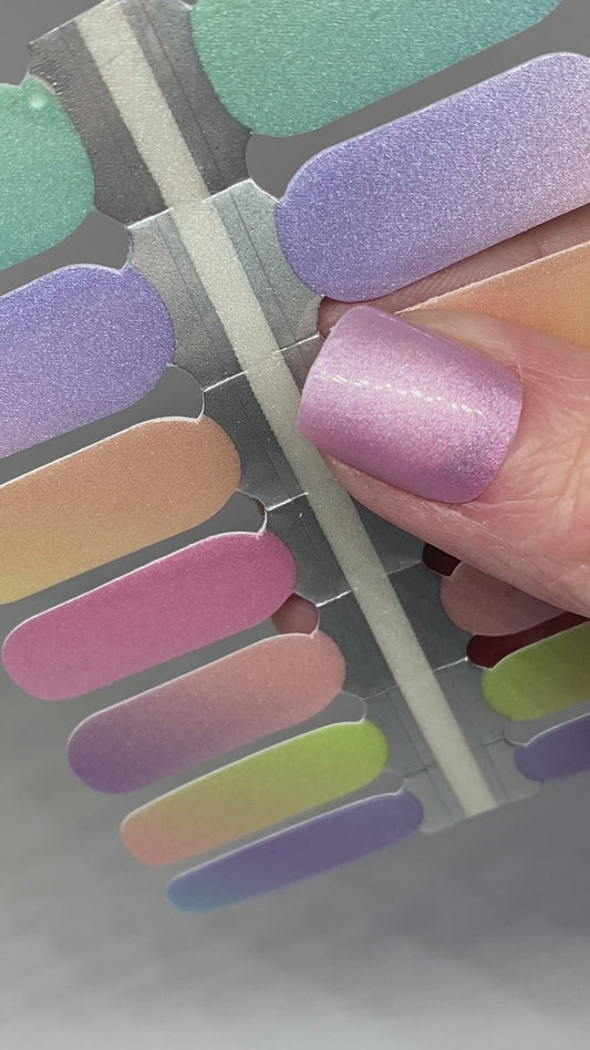 Spring Shimmer Nail Wraps (PEARL)