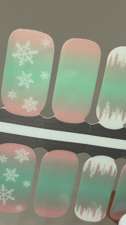 Frosty Morning Nail Wraps