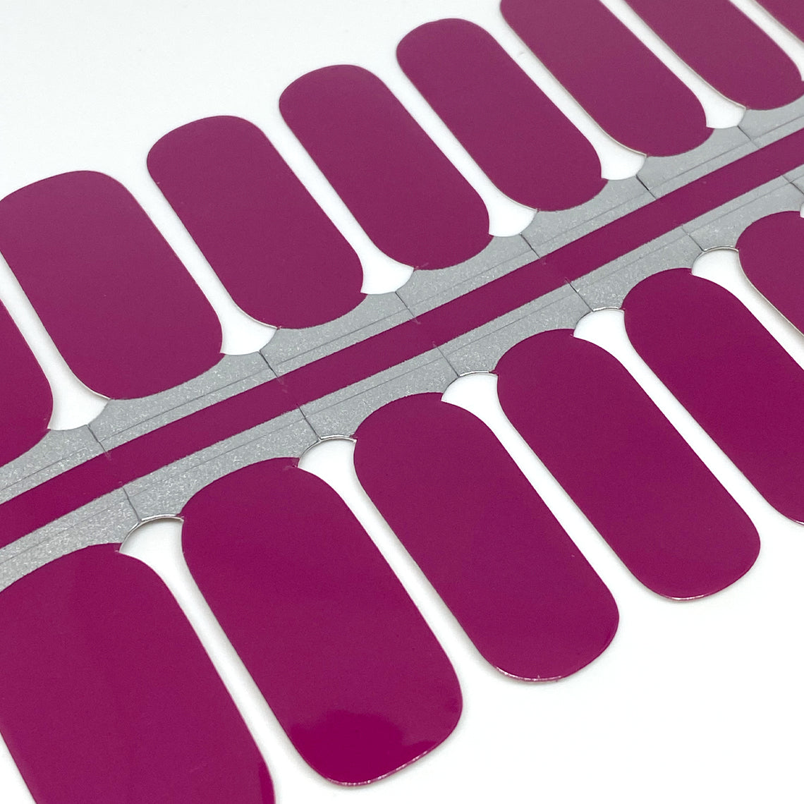 Dusty Berry Solid Nail Wraps