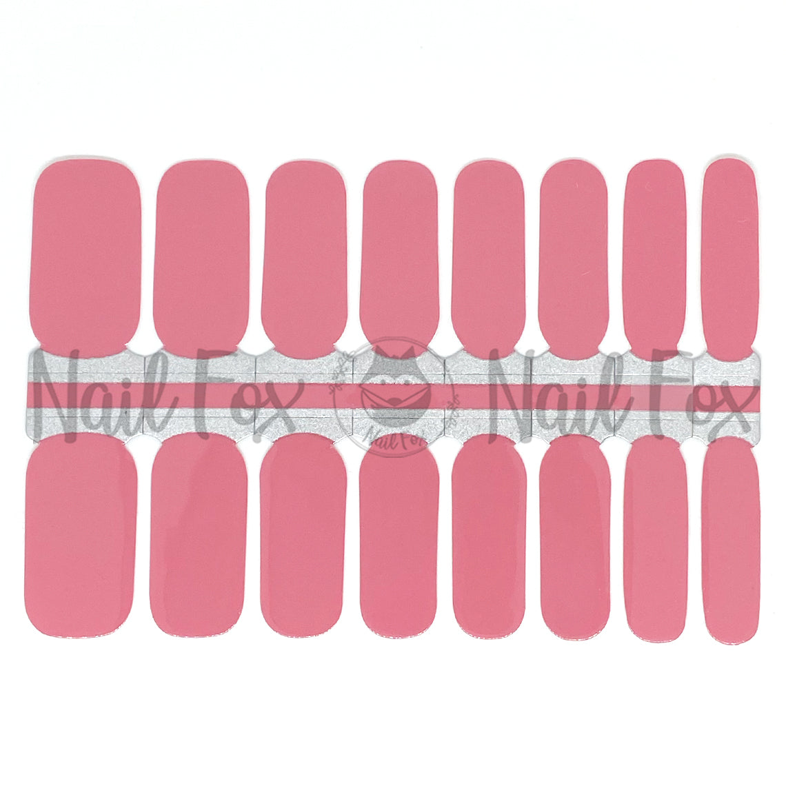 Dusty Pink Solid Nail Wraps