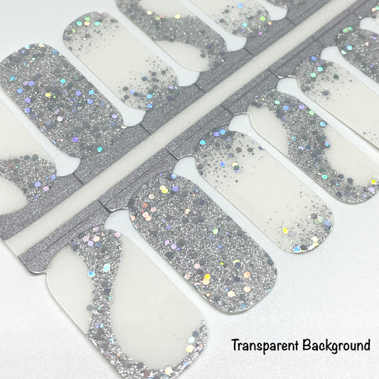 Ethereal Glitter Nail Wraps