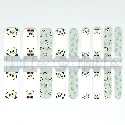Panda Kids Nail Wraps