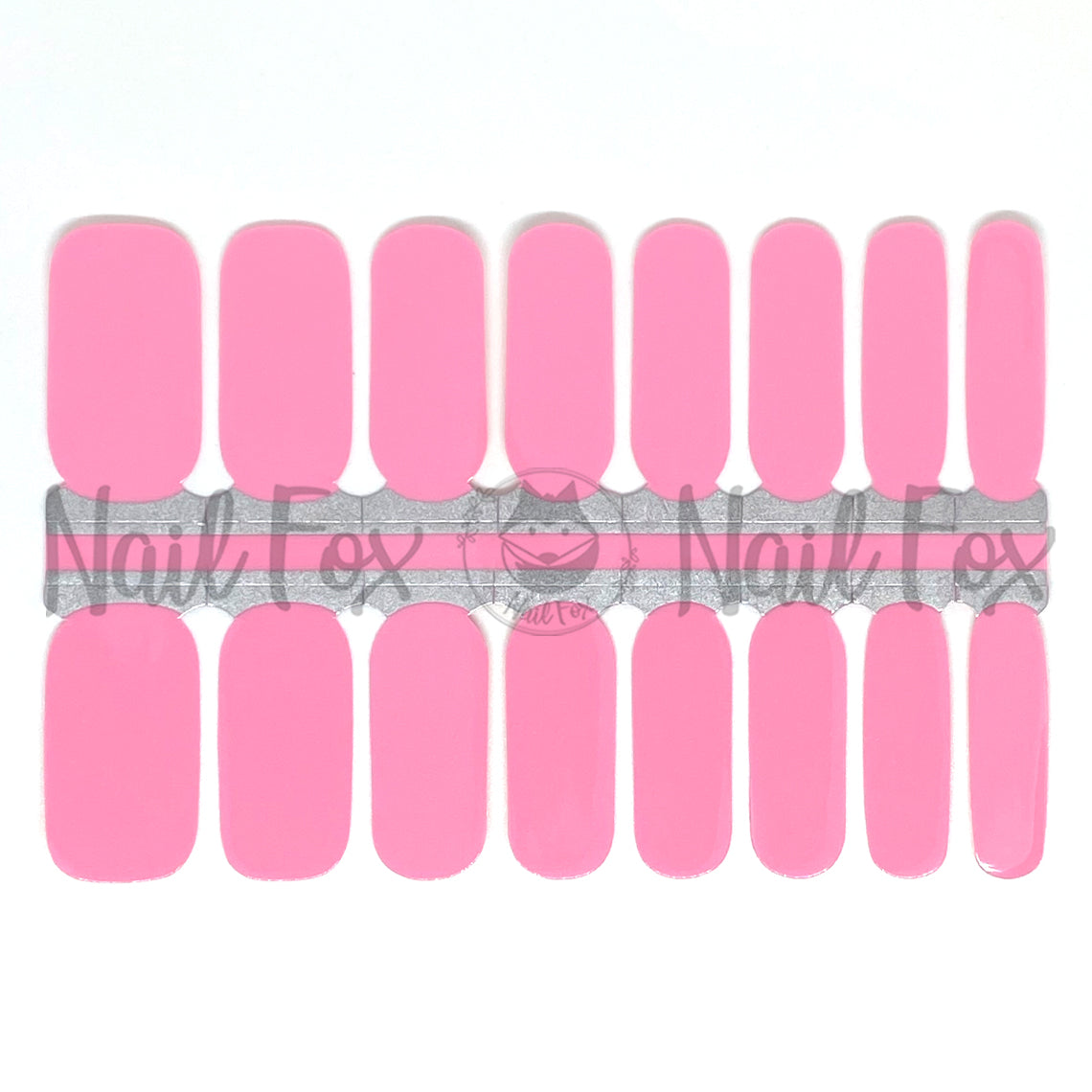 Pink (Solid) Nail Wraps