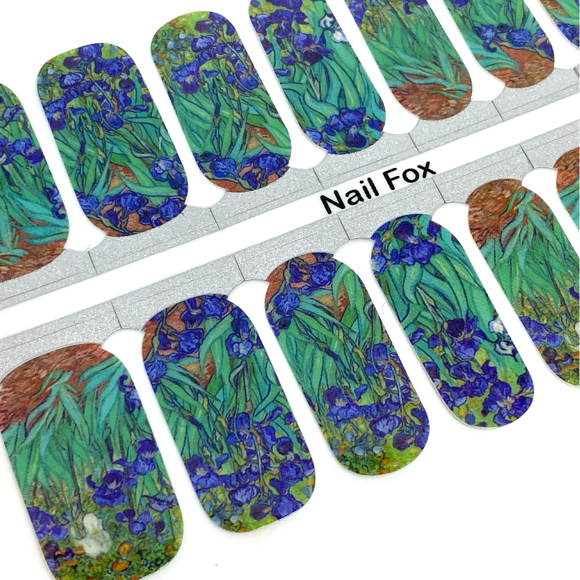 Van Gogh Irises Exclusive Design Nail Wraps