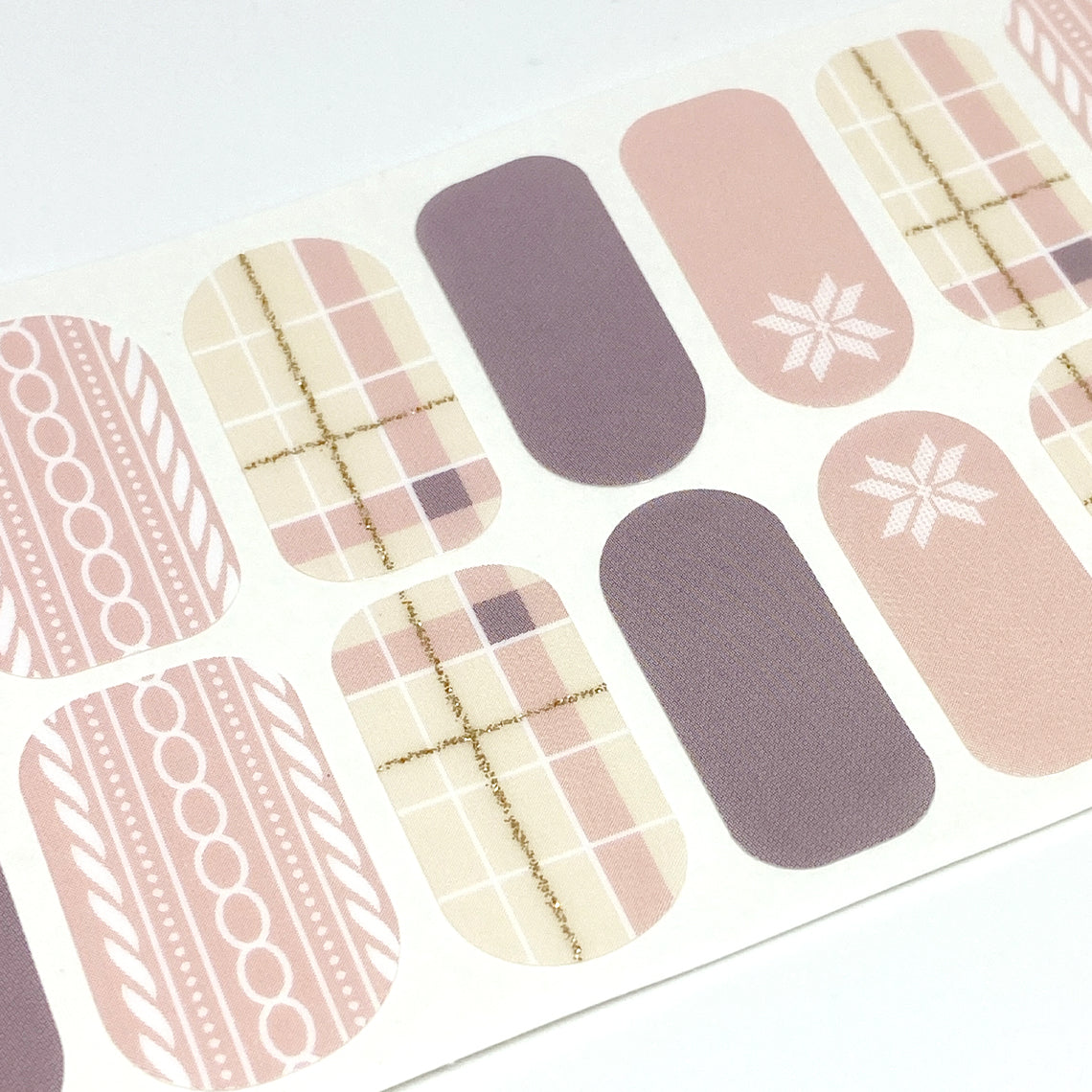 Winter Sweater Nail Wraps